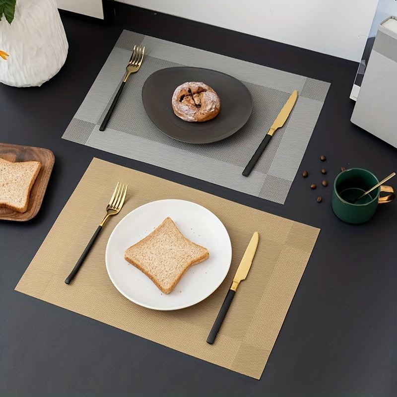 6pcs Reusable Placemats for Dining Table Decor