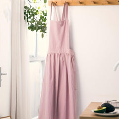 Polyester Princess Apron Unisex Adjustable Cooking Solid Apron