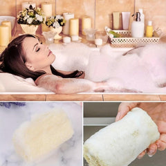 Loofah Bath Sponge Scrubber Cleaning Brush