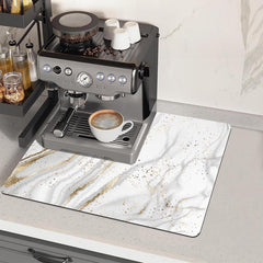 Polyester Dish Drying Pad Kitchen Drain Mat Mud Faucet Absorbent Mat
