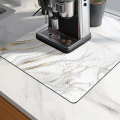 Polyester Dish Drying Pad Kitchen Drain Mat Mud Faucet Absorbent Mat