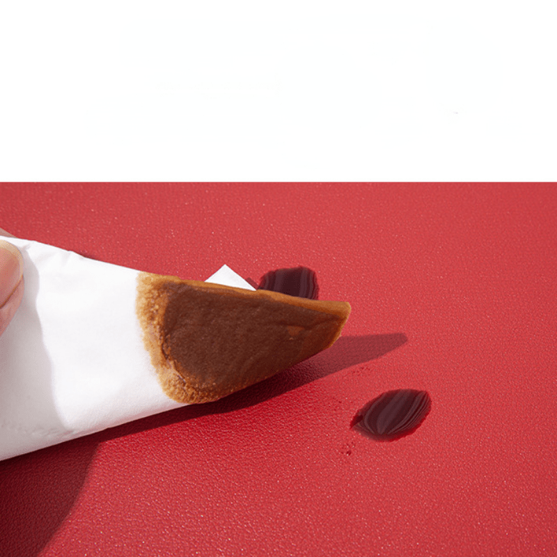 1pc Leather Placemat Western Placemat Table Pad Heat Insulation Pad