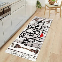 Farmhouse Kitchen Mat Waterproof Cushioned Comfort Mat Anti Fatigue Rug Xmas