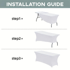 Stretchy PVC Tablecloth for Parties and Banquets
