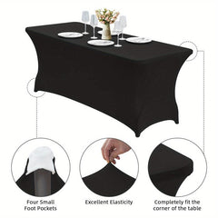 Stretchy PVC Tablecloth for Parties and Banquets