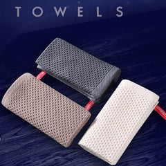 6pcs Honeycomb Absorbent Rag Kitchen Cleaning Dishcloth Scouring Pad Towel