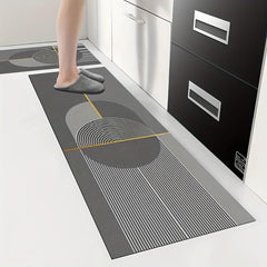 Crystal Velvet Floor Mat Anti-skid Foot Mat Water-absorbing Kitchen Mat