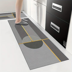 Crystal Velvet Floor Mat Anti-skid Foot Mat Water-absorbing Kitchen Mat