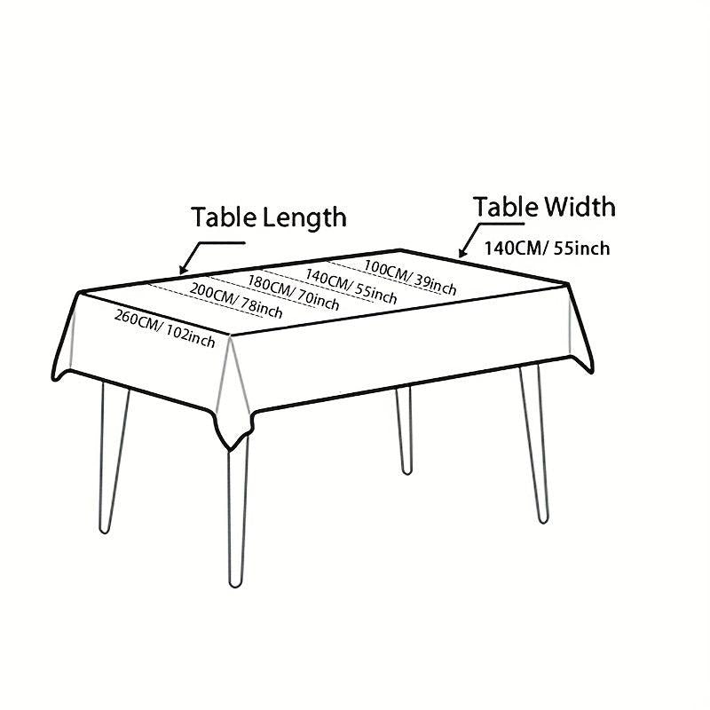 Boho Ethnic Style Tablecloth with Runner, Washable, for Picnics and Camping