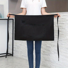 Stylish Half Waist Apron with Pockets for Home Kitchen Pub Cafe