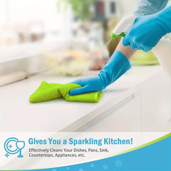 Dish Towels Scouring Pad Square Dish Cloths Cleaning Cloth Antibacterial