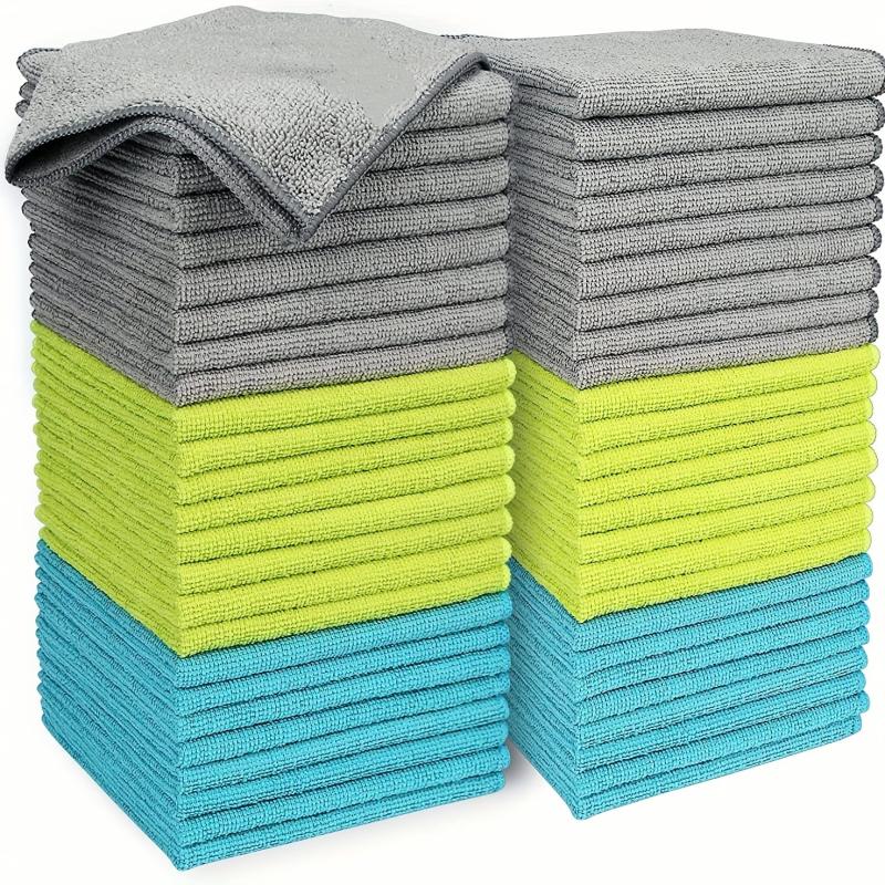 Dish Towels Scouring Pad Square Dish Cloths Cleaning Cloth Antibacterial