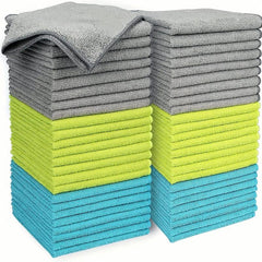 Dish Towels Scouring Pad Square Dish Cloths Cleaning Cloth Antibacterial