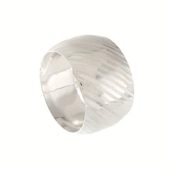 6pcs Round Napkin Rings for Weddings Christmas Thanksgiving