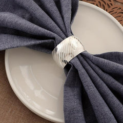 6pcs Round Napkin Rings for Weddings Christmas Thanksgiving