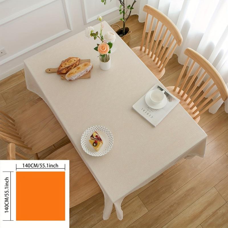 Small Fresh Style Daisy Printed Table Cloth Household Cover Towel