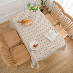 Small Fresh Style Daisy Printed Table Cloth Household Cover Towel
