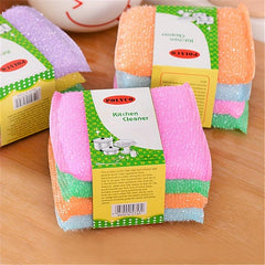 8pcs Kitchen Sponge Dishcloth Magic Wipe Dishwashing Cleaning Cloth