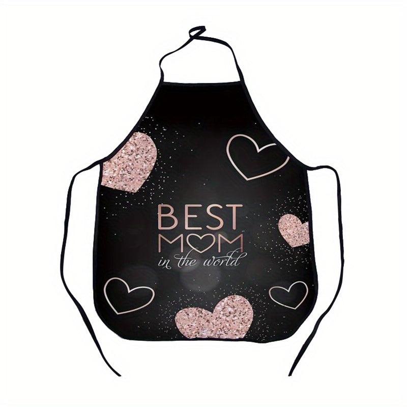 Polyester Apron For Mom Adjustable & Stain Resistant