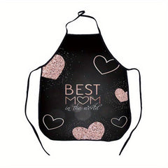 Polyester Apron For Mom Adjustable & Stain Resistant