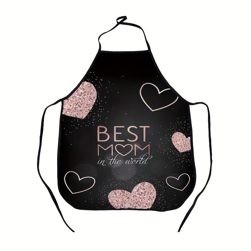 Polyester Apron For Mom Adjustable & Stain Resistant