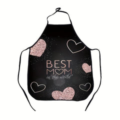 Polyester Apron For Mom Adjustable & Stain Resistant
