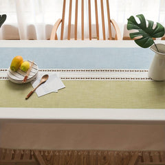 Polyester Table Runner Small Literary Style Tablecloth