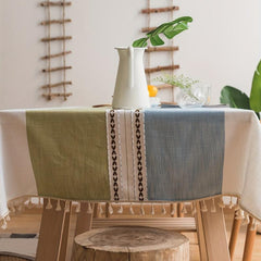 Polyester Table Runner Small Literary Style Tablecloth