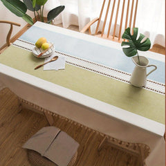 Polyester Table Runner Small Literary Style Tablecloth