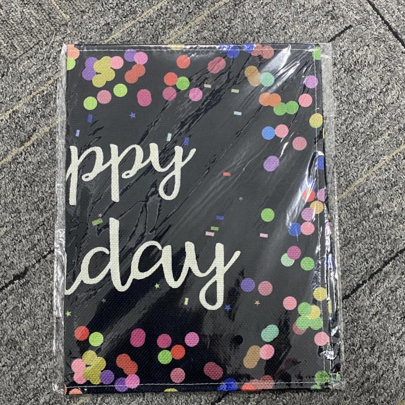 Happy Birthday Table Runner Celebrate Birthday Party Table Decorations