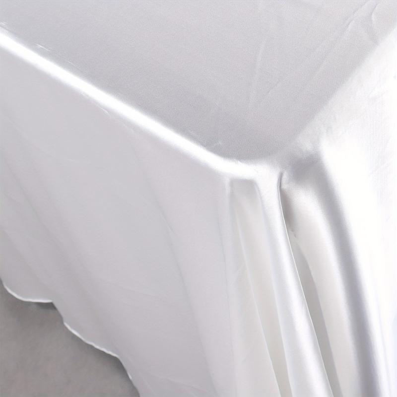 Polyester Table Cover Satin Tablecloth for Dining Wedding Banquet