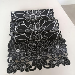 Halloween Table Runner Embroidered Polyester Tablecloth Home Decor