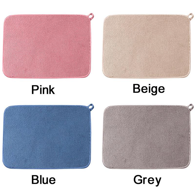 Waterproof Microfiber Dishwashing Mat Non Slip Kitchen Sink Mat