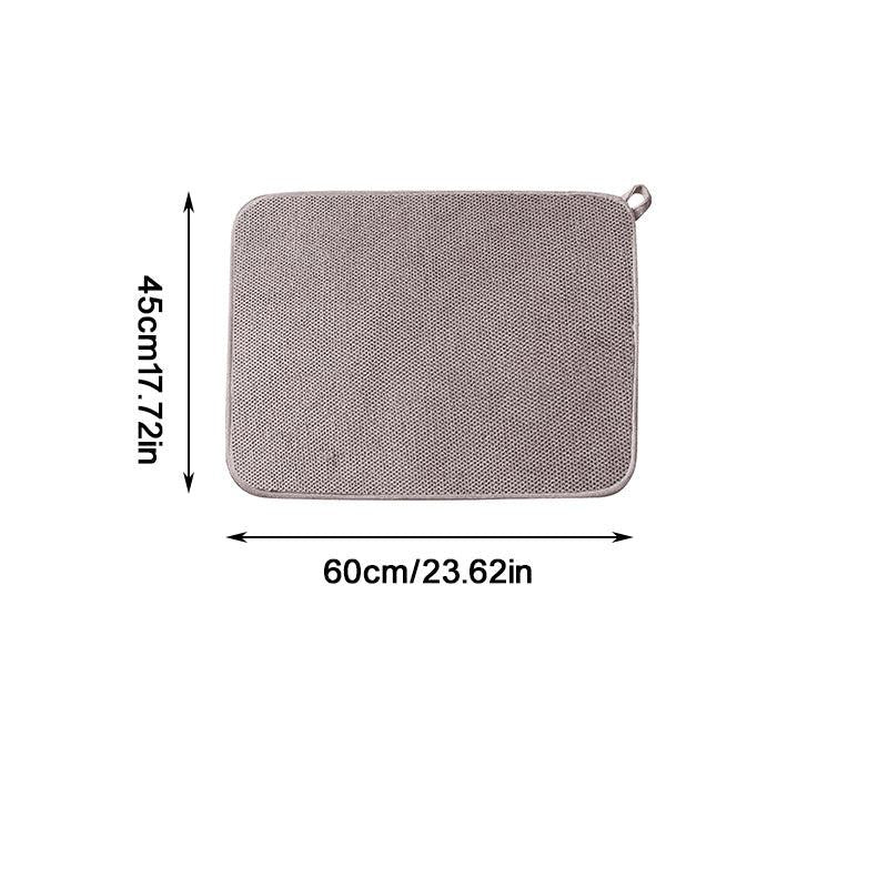 Waterproof Microfiber Dishwashing Mat Non Slip Kitchen Sink Mat