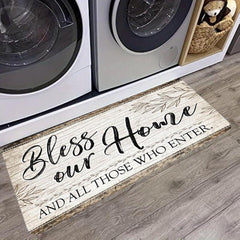 Bless Our Home Vintage Kitchen Rug