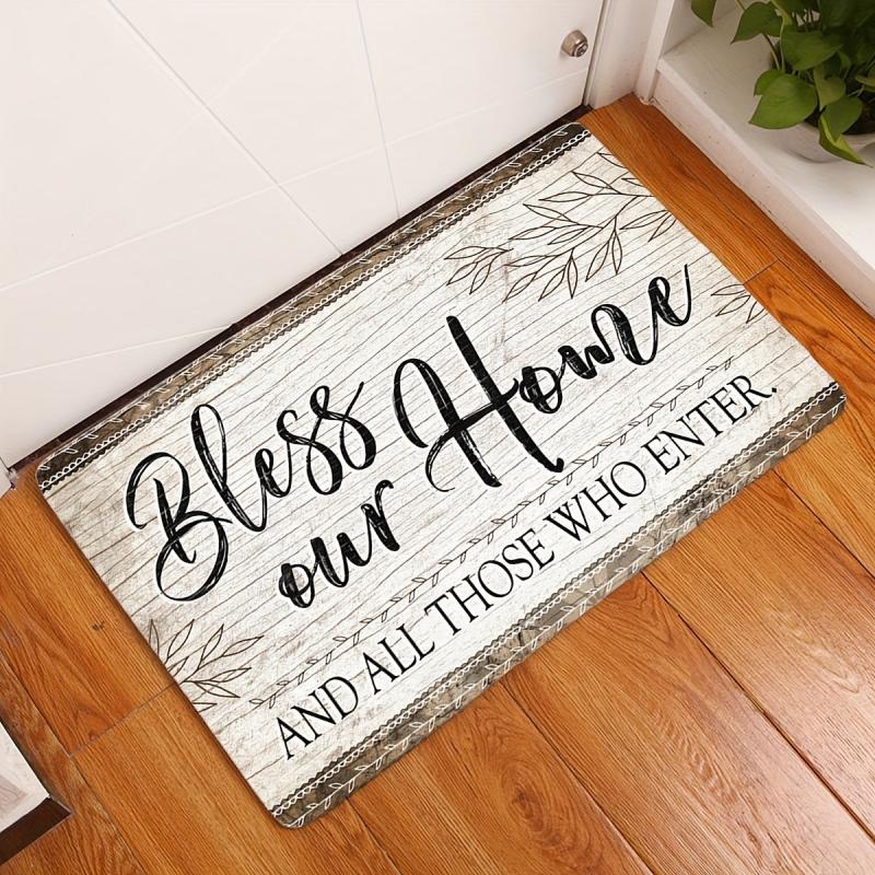 Bless Our Home Vintage Kitchen Rug