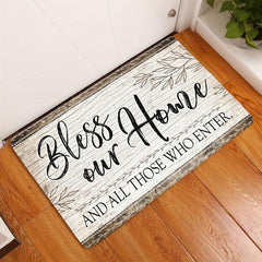 Bless Our Home Vintage Kitchen Rug