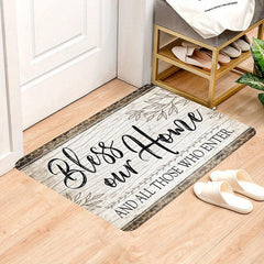 Bless Our Home Vintage Kitchen Rug