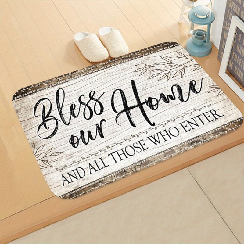 Bless Our Home Vintage Kitchen Rug