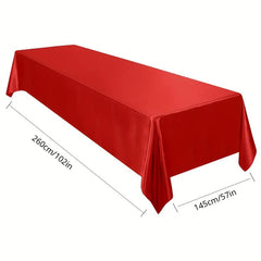 Waterproof Polyester Table Cloth Rectangle Style For Picnic Or Party