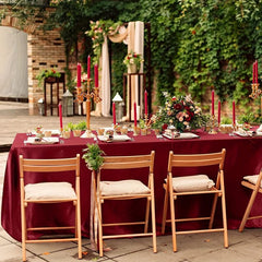 Waterproof Polyester Table Cloth Rectangle Style For Picnic Or Party