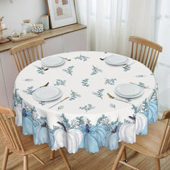 Fall Series Polyester Tablecloth Autumn Pumpkin Table Cloth