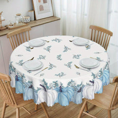Fall Series Polyester Tablecloth Autumn Pumpkin Table Cloth