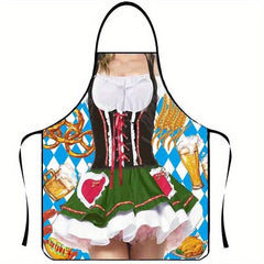 Adjustable Polyester Apron for Chefs Gardeners Cooks Bakers Florists