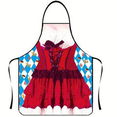 Adjustable Polyester Apron for Chefs Gardeners Cooks Bakers Florists