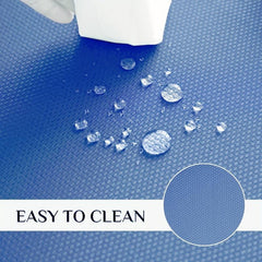 Waterproof Rectangle Tablecloth Solid Table Cloth for Picnic or Holiday Party