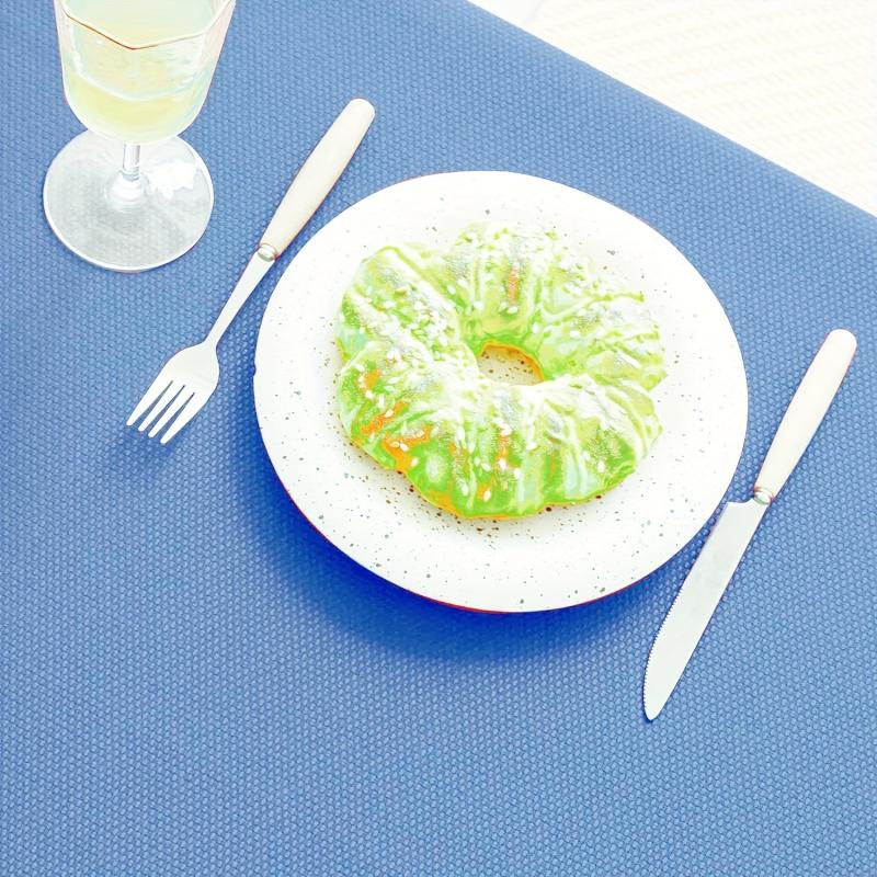Waterproof Rectangle Tablecloth Solid Table Cloth for Picnic or Holiday Party