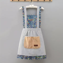 Polyester Apron Canvas Kitchen Home Apron Princess Adult Workwear