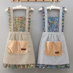 Polyester Apron Canvas Kitchen Home Apron Princess Adult Workwear