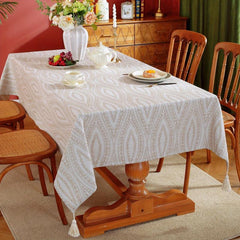 Waterproof Tablecloth Rectangle Style Table Cover Modern Thickened Cloth